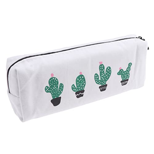 Ciieeo Canvas-Etui Koreanisches Etui Stiftetaschen Zubehör-Box Kaktus-Zubehör Herren- Und Damen-Etui von Ciieeo