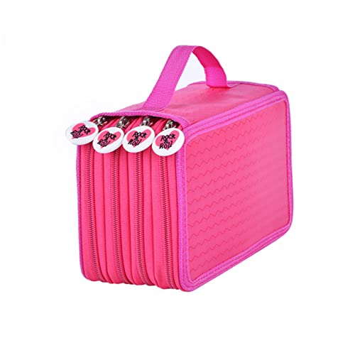 Ciieeo Stiftetui Mit 72 Fächern Organizer Für Federmäppchen Rosa Federmäppchen Süße Federmäppchen Lila Federmäppchen Bleistiftbeutel 72 Mehrschichtiges Federmäppchen Kind Patrone Junge von Ciieeo