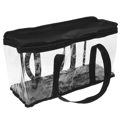 Ciieeo Kleine Transparente Handtasche mit Verstellbarem Schultergurt Leichte PVC Umhängetasche für Damen Vielseitige Clutch für Party Shopping und Reisen Kompakte Baseballcap von Ciieeo