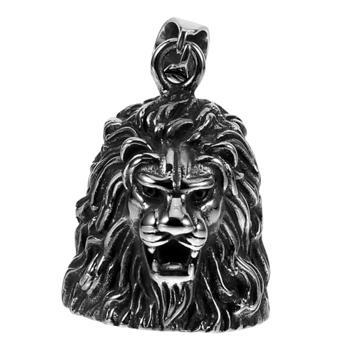 Ciieeo Löwe Schlüsselanhänger aus Vintage Charm mit Glocken Design Robustes Accessoire für Männer zum Verschenken für Alltag von Ciieeo