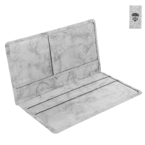 Ciieeo Marmor Führerscheinhülle Organizer Versicherungskartenschutz Kfz Innenausstattung Versicherungskartenhalter Lizenz Und Registrierungshalter Für Beutel Pu ​​Grau von Ciieeo