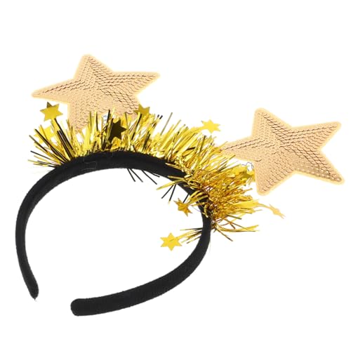 Ciieeo Schickes Funkelndes Haarband Mit Sternen Für Frauen Und Mädchen Stilvolle Kopfbedeckung Für Partys Und Feiertage von Ciieeo