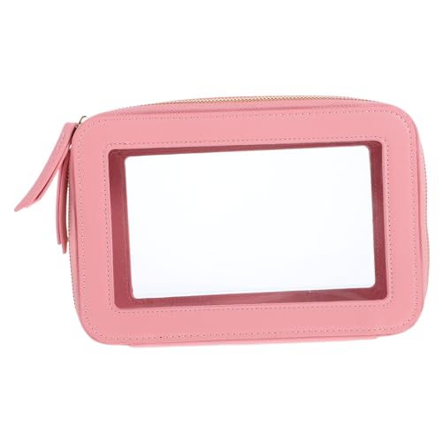 Ciieeo Transparente Kosmetiktasche für Reisen Handgepäckfreundlich Einfache Sichtbarkeit Praktische Aufbewahrung für Damen für Make Up Pflegeprodukte Einlagig Ciieeo Transparente Kosmetiktasche für Reisen Handgepäckfreundlich Einfache Sichtbarkeit Praktische Aufbewahrung für Damen für Make Up Pflegeprodukte Einlagig von Ciieeo