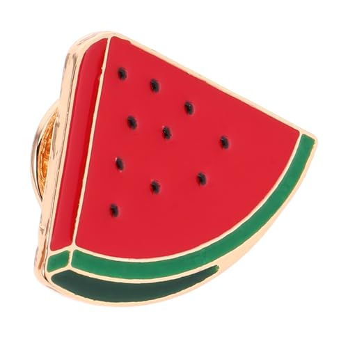 Ciieeo Wassermelonen-brosche Cartoon-obst-clips Für Schal Pullover Cardigan Retro-stil Damen Herren Kleidung Befestigung Clip Brosche von Ciieeo