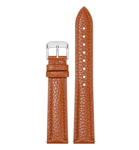 Cijinon Lederarmband für Uhren 10mm - 22mm, Farbe 16, 10mm von Cijinon