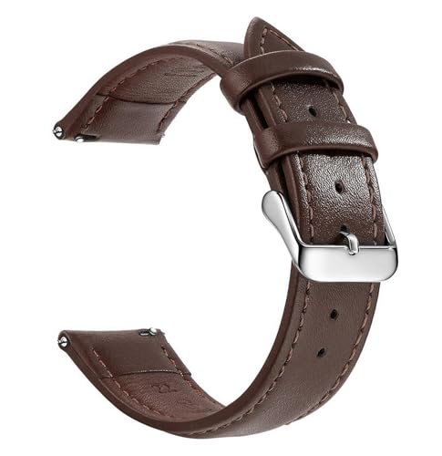 Cijinon Uhrenarmband Universal Leder 18mm-22mm, Dunkelbraun 1, 20mm Cijinon Uhrenarmband Universal Leder 18mm-22mm, Dunkelbraun 1, 20mm von Cijinon
