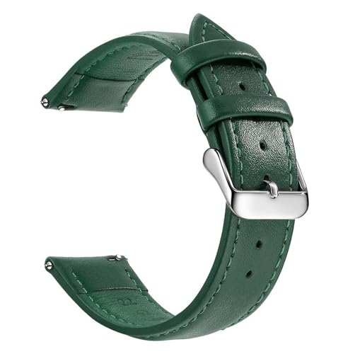 Cijinon Uhrenarmband Universal Leder 18mm-22mm, Grün 1, 20mm Cijinon Uhrenarmband Universal Leder 18mm-22mm, Grün 1, 20mm von Cijinon