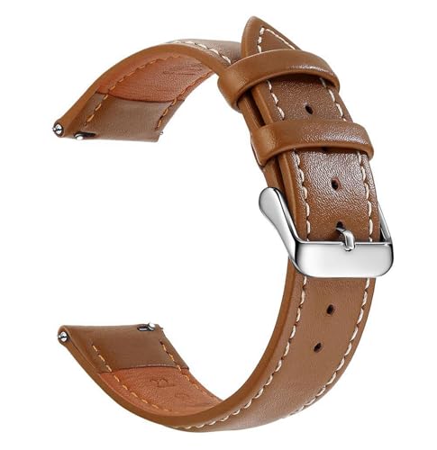 Cijinon Uhrenarmband Universal Leder 18mm-22mm, Hellbraun 2, 22mm Cijinon Uhrenarmband Universal Leder 18mm-22mm, Hellbraun 2, 22mm von Cijinon