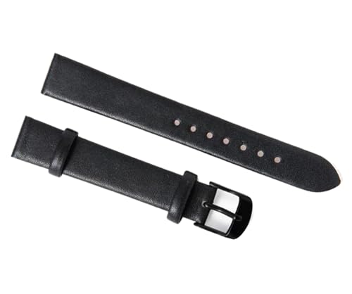 Cijinon Uhrenarmband aus echtem Leder mit Schmetterlingsverschluss, 8 mm-22 mm, 21 mm, Leder von Cijinon