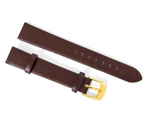 Cijinon Uhrenarmband aus echtem Leder mit Schmetterlingsverschluss, 8 mm-22 mm, 22 mm, Leder von Cijinon