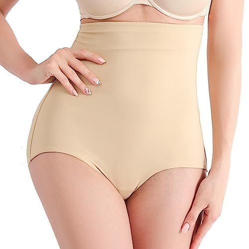 Cikoume Bauchweg Unterhose Damen, Shapewear Damen Bauchweg,Miederhose Body Shaper Miederslips Figurformende Unterwäsche für Frauen,Beige von Cikoume