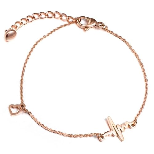 Cilla Jewels Armband Heartbeat Rose Gold von Cilla Jewels