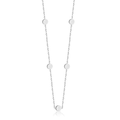 Cilla Jewels dames ketting Edelstaal Zilverkleurig Muntjes von Cilla Jewels