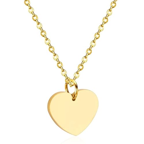 Cilla Jewels dames ketting Edelstaal Verguld Goudkleurig Hartje von Cilla Jewels