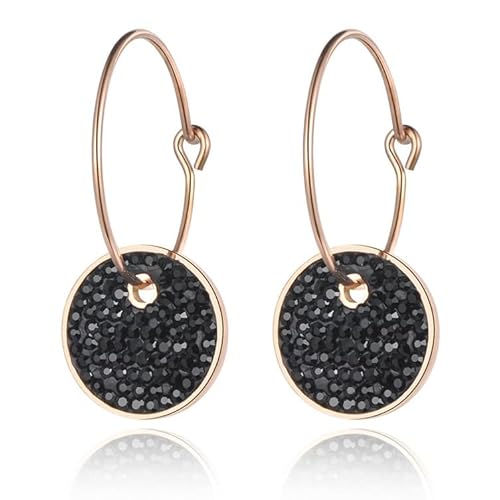 Cilla Jewels Damen Ohrringe Black Crystal Storms von Cilla Jewels