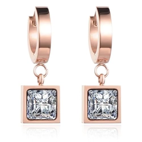 Cilla Jewels Damen-Ohrringe mit quadratischem Zirkonia Stein von Cilla Jewels