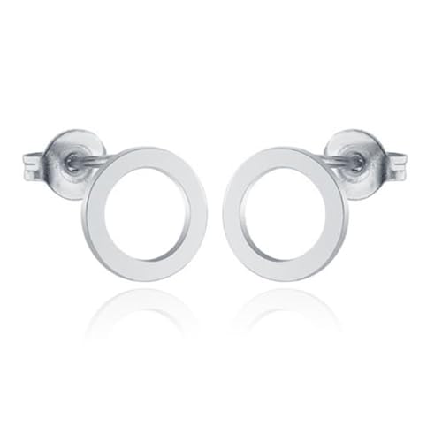 Cilla Jewels Ohrstecker Edelstahl Offener Kreis Silber von Cilla Jewels
