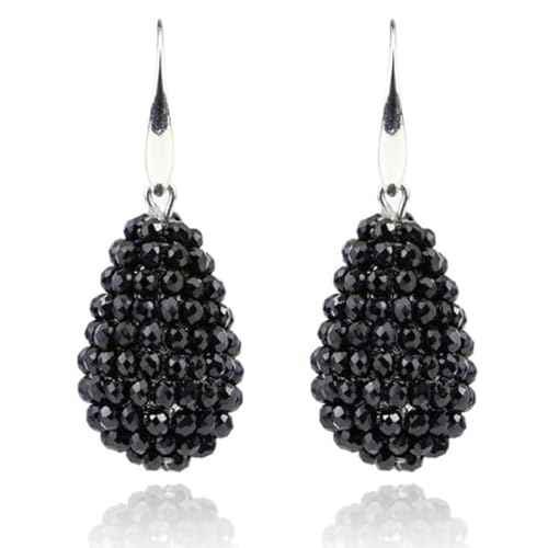 Cilla Jewels Tropfen Ohrringe Kristall Schwarz von Cilla Jewels