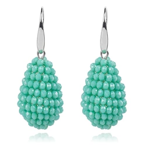 Cilla Jewels Tropfen Ohrringe Kristall Türkis von Cilla Jewels