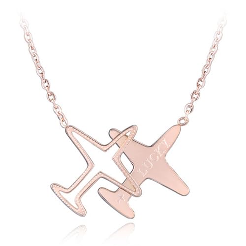 Cilla Jewels ketting Plane rosegoud Verguld von Cilla Jewels