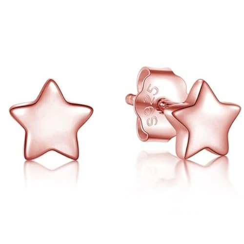 Cilla jewels Damen-Ohrstecker 925 Silber Sterne Rose von Cilla Jewels