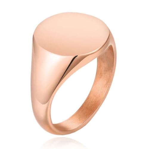 Rose Bunte Damen Siegelring aus Edelstahl-20mm von Cilla Jewels