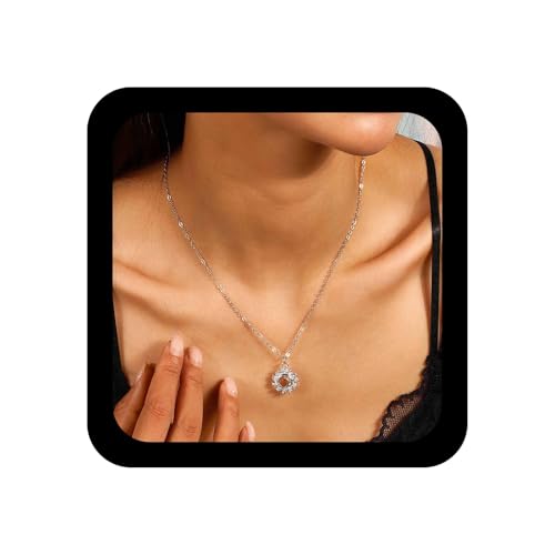 Cimenexe Böhmischen Kristall Sunburst Choker Halskette Silber Hohl Sonne Kragen Halsketten Kleine Cz Pfau Anhänger Halsketten Strass Tier Pfau Kette Halskette Schmuck Für Frauen von Cimenexe