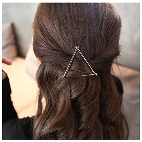 Cimenexe Böhmisches Dreieck Haarspange Hohles Dreieck Haarspange Gold Geometrische Haarnadeln Clips Metall Dreieck Kopfbedeckung Dekorative Haarschmuck Schmuck Für Frauen Und Mädchen Geschenke von Cimenexe