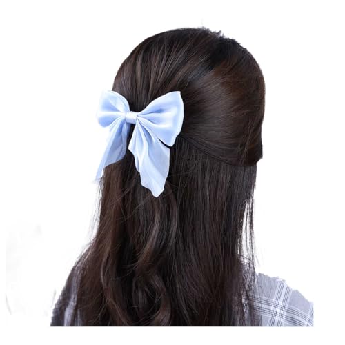 Cimenexe Bohème Blaue Schleife Haarspangen Fliege Haarspangen Blaue Schleife Haarspange Barrette Große Schleife Haarspange Bogen Kopfstück Haarschmuck Für Frauen Und Mädchen von Cimenexe