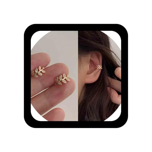 Cimenexe Bohème Gepflastert Blatt Manschette Ohrringe C Form Blatt Ohr Knorpel Clip Auf Wrap Hoop Ohrringe Gold Kristall Ohr Manschetten Minimal Clip Wrap Ohrring Kein Piercing Ohrring Schmuck Cimenexe Bohème Gepflastert Blatt Manschette Ohrringe C Form Blatt Ohr Knorpel Clip Auf Wrap Hoop Ohrringe Gold Kristall Ohr Manschetten Minimal Clip Wrap Ohrring Kein Piercing Ohrring Schmuck von Cimenexe