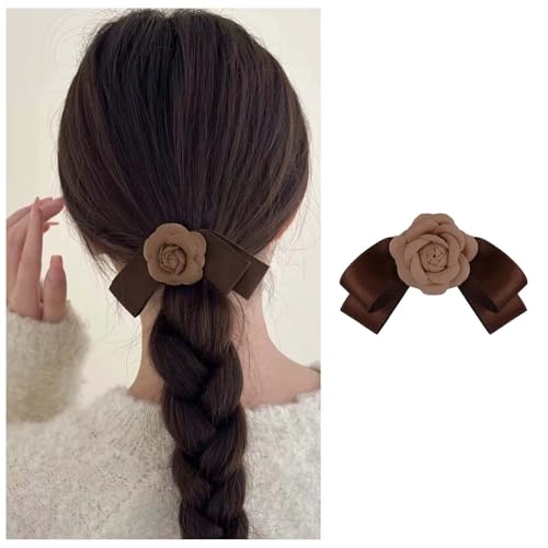 Cimenexe Retro Kamelie Schleife Haarspangen Samtbogen Haarspange Barrette Braune Kamelie Blume Haarspange Barrettes Braune Kamelie Bogen Haarspange Bogen Winter Dekorative Haar-Accessoires Für Frauen Cimenexe Retro Kamelie Schleife Haarspangen Samtbogen Haarspange Barrette Braune Kamelie Blume Haarspange Barrettes Braune Kamelie Bogen Haarspange Bogen Winter Dekorative Haar-Accessoires Für Frauen von Cimenexe