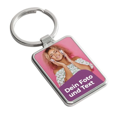 Cimpress Schlüsselanhänger Personalisiert, Selbst Individuell Gestalten, Schlüsselanhänger Personalisiert mit Foto und Text, Geschenk-Idee Muttertag Vatertag Geburtstag Weihnachten Cimpress Schlüsselanhänger Personalisiert, Selbst Individuell Gestalten, Schlüsselanhänger Personalisiert mit Foto und Text, Geschenk-Idee Muttertag Vatertag Geburtstag Weihnachten von Cimpress