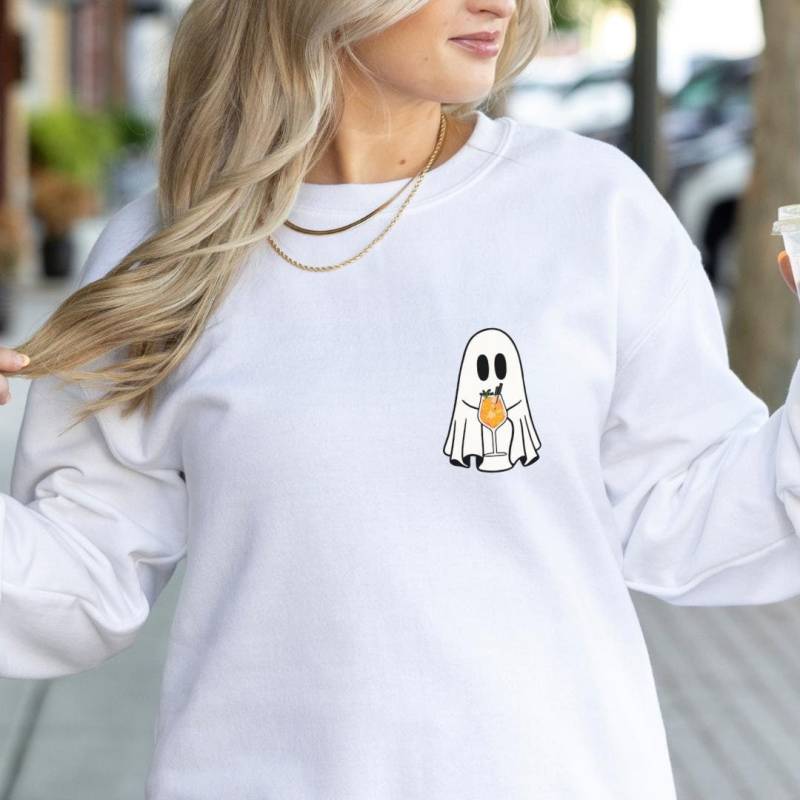 Aperol Spritz Halloween Sweatshirt Retro Ghost Aesthetic Fall Sweater Y2K Holy Aperoli Pocket Alcohol 90 Gift Aperitifo Autumn Aperol Spritz Halloween Sweatshirt Retro Ghost Aesthetic Fall Sweater Y2K Holy Aperoli Pocket Alcohol 90 Gift Aperitifo Autumn von CincerelyYoursShop