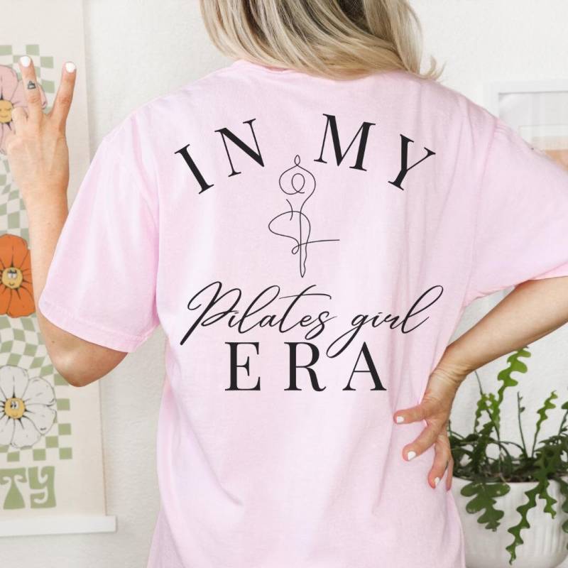 In My Pilates Girl Era Wellness Retro T-Shirt Fitness Lover Pilates Intructor Mothers Day Gift 90S Graphic Shirt Student Workout Y2K Bestie von CincerelyYoursShop