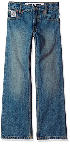 Cinch Jungen White Label Slim Jeans, Light Stone Wash, 12 von Cinch