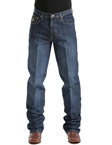 Cinch Black Label Herren Jeans mit lockerer Passform, Dark Stone, 29W / 36L von Cinch