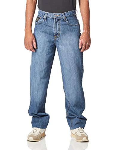 Cinch Black Label Herren Jeans mit lockerer Passform, Mittelstein, 32W / 38L von Cinch