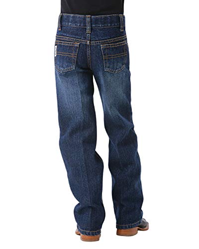 Cinch Boys' Big White Label Slim Jeans, Dark Stone wash, 10S von Cinch