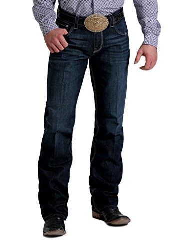 Cinch Carter Herren-Jeans mit lockerer Passform, Performance Dark Rinse, 34W / 34L von Cinch