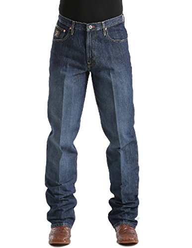 Cinch Herren Black Label Loose Fit Jeans, Dark Stone, 34W / 38L von Cinch