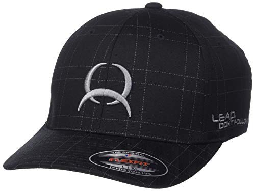 Cinch Herren Flexfit Cap with Emboidery Baseballkappe, schwarz/grau, L/XL von Cinch