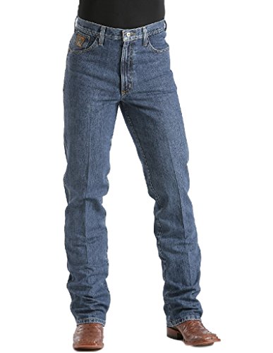 Cinch Herren Jeans Bronze Label Slim Fit - Blau - 30W / 38L von Cinch