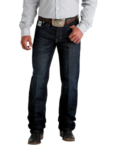 Cinch Western Jeans Herren White Label Relaxed Straight Leg MB92834057, Denim, 30W / 32L von Cinch