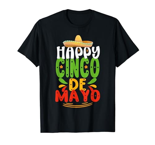Cinco de Mayo Fiesta Mexikanische Party Damen Herren Kinder Mädchen Jungen T-Shirt von Cinco De Mayo Tee for Women Men Boys Girls Kids