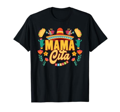 Mamacita Cinco de Mayo Mexikaner Mama Mexiko Fan Mutter T-Shirt Mamacita Cinco de Mayo Mexikaner Mama Mexiko Fan Mutter T-Shirt von Cinco de Mayo Mexikaner Geschenk Nacho Mexiko Fan