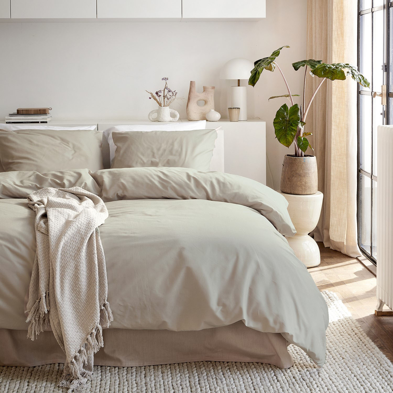 Cinderella Bettwäsche "Weekend in Gr. 135x200, 155x220 oder 200x200 cm" 2 Stk. tlg. Bettwäsche aus Baumwolle, Bettwäsche mit Reißverschluss von Cinderella