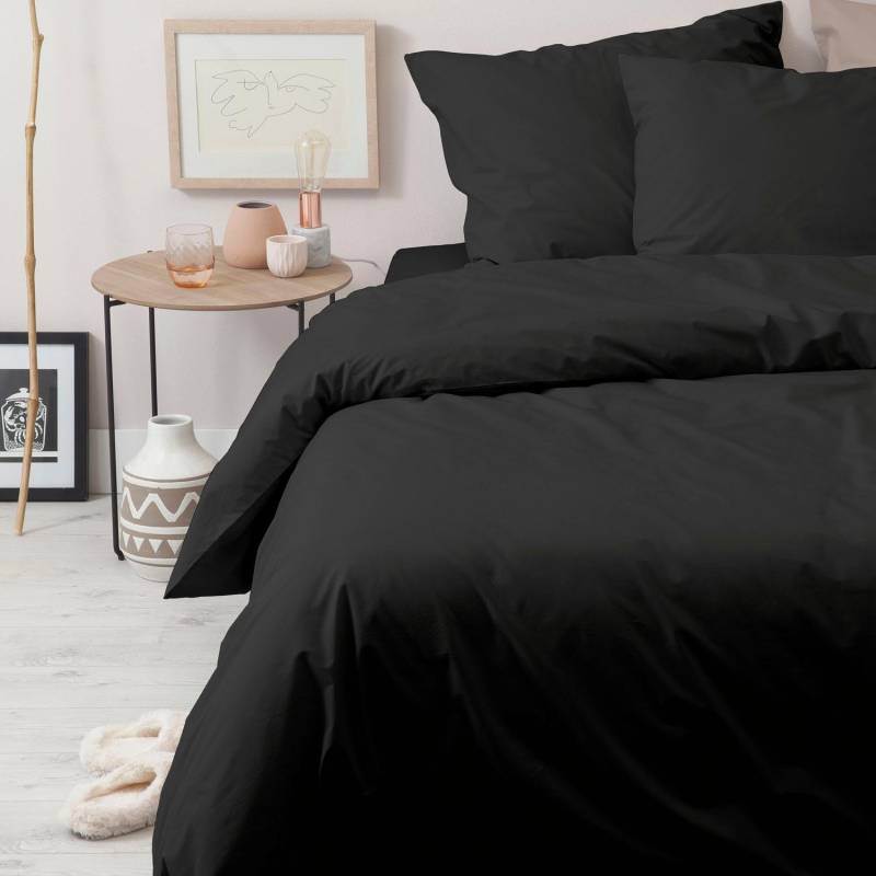 Cinderella Bettwäsche "Weekend in Gr. 135x200, 155x220 oder 200x200 cm" 2 Stk. tlg. Bettwäsche aus Baumwolle, Bettwäsche mit Reißverschluss von Cinderella