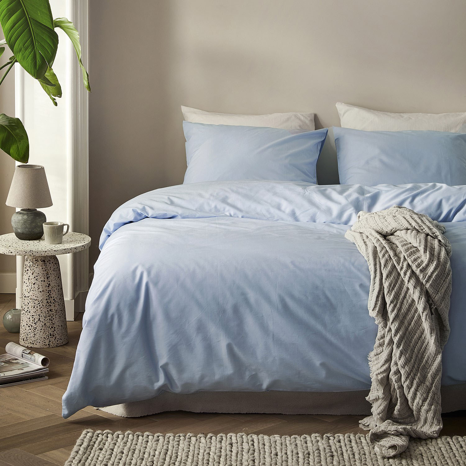 Cinderella Bettwäsche "Weekend in Gr. 135x200, 155x220 oder 200x200 cm" 2 Stk. tlg. Bettwäsche aus Baumwolle, Bettwäsche mit Reißverschluss von Cinderella