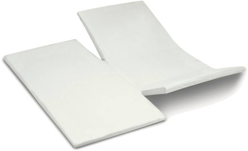 Cinderella Spannbettlaken "Cinderella Doppel-Split-Weekend-Topper aus Baumwolle, bis 15 cm Höhe" für Matratzen bis 25 cm Höhe von Cinderella