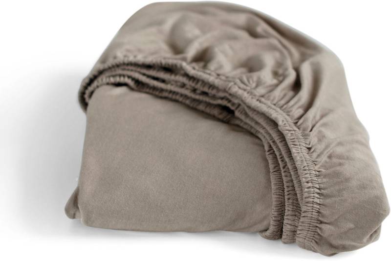 Cinderella Spannbettlaken "Doppeljersey" bügel- und knötchenfrei, bis 25cm Höhe von Cinderella